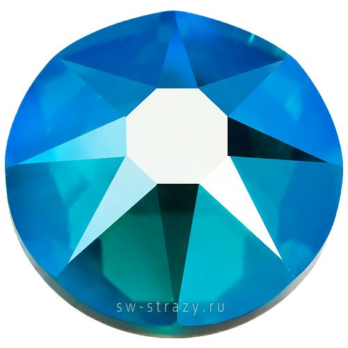 Стразы горячей фиксации 2038 ss 10 Blue Zircon Shimmer HF