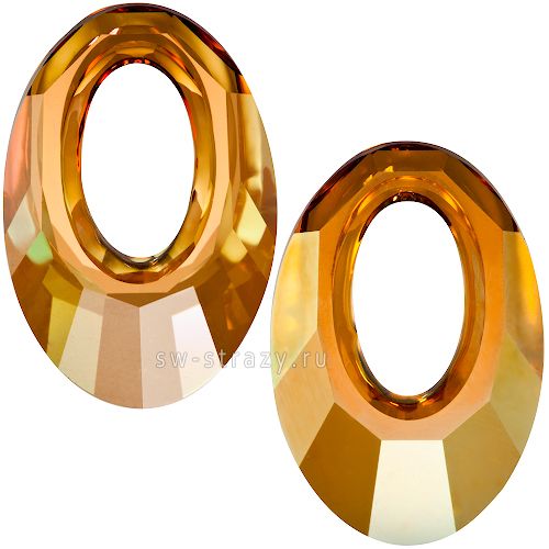 Кулоны 6040 20 mm Crystal Copper