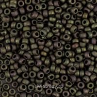 Seedbead Miyuki 11/0 2015 Matte Metallic Dark Olive