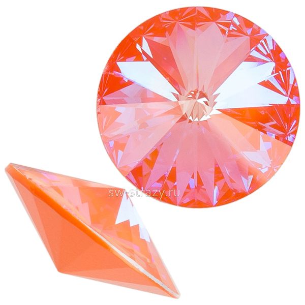 Риволи 1122 12 mm Crystal Orange Glow Delite