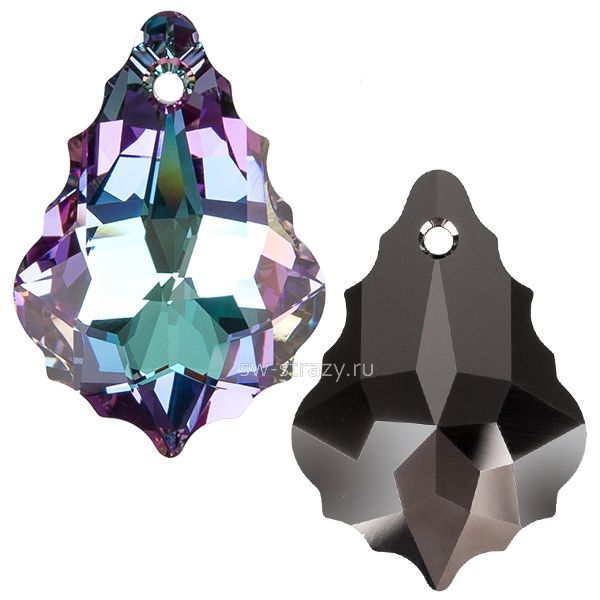 Кулоны 6090 16x11 mm Crystal Vitrail Light