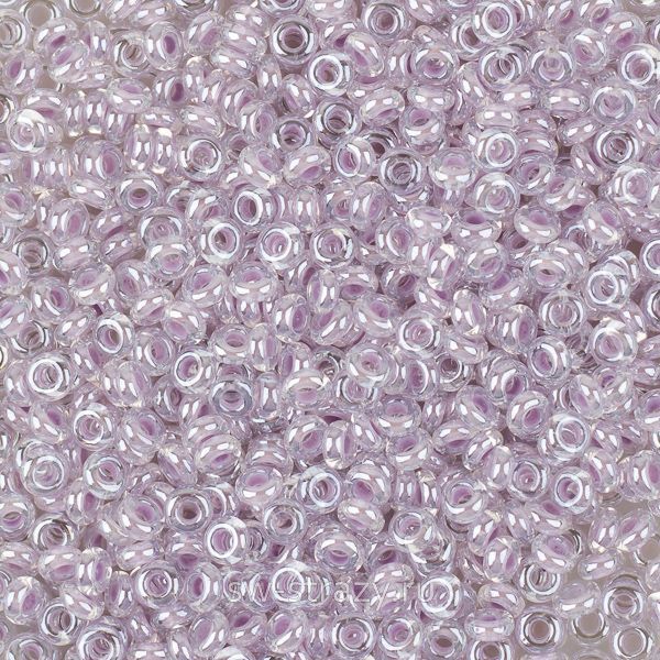 Demi Round 11/0 #1066 Окрашенный изнутри хрусталь\светлый виноград