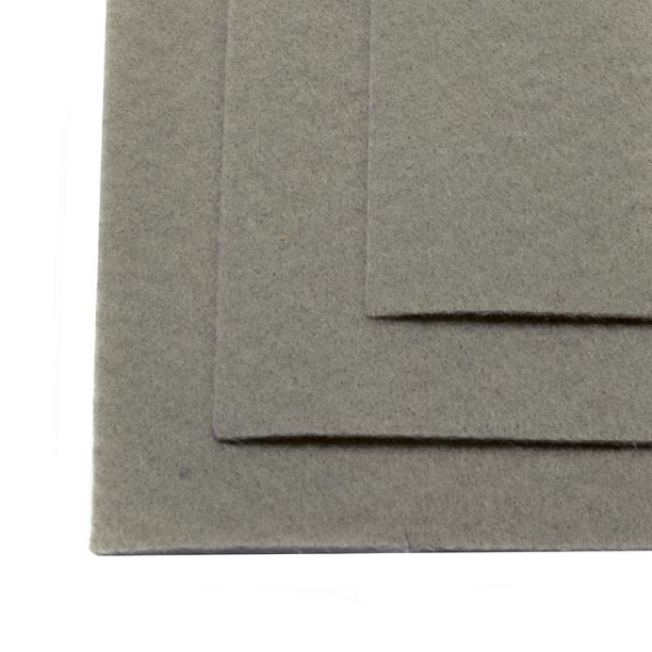 Фетр жесткий лист 20х30см толщина 1мм , светло-серый (648)