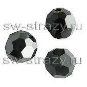 Бусины 5000 8 mm Jet Hematite