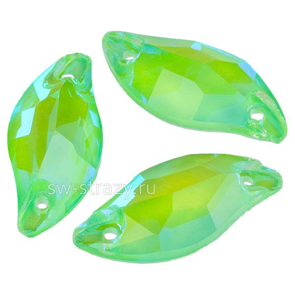 3300 12*6 mm Peridot shimmer m K9