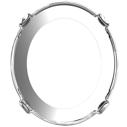 4196/S 23x20 mm 3PH20H Rhodium Plating