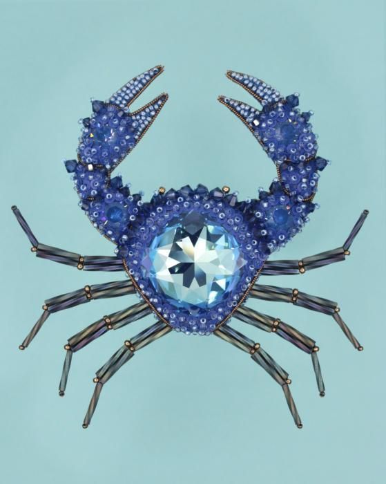 Набор материалов брошь 