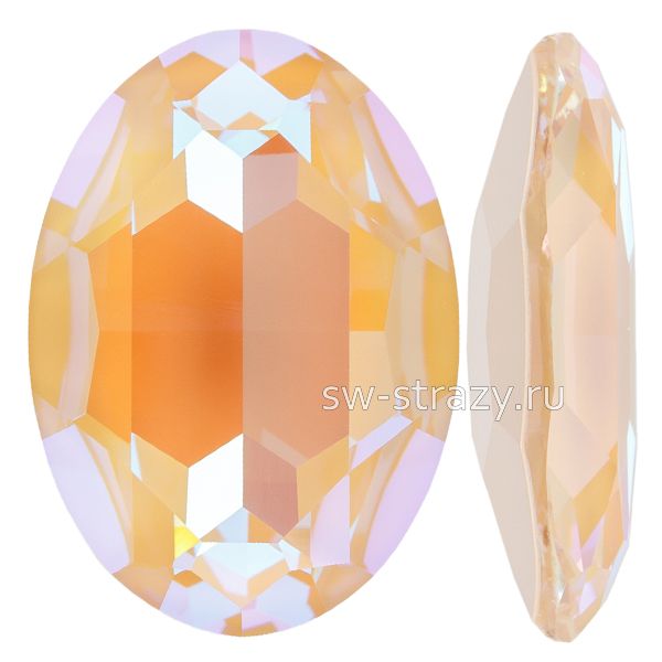 Кристаллы 4127 30x22 mm Crystal Ivory Cream Delite