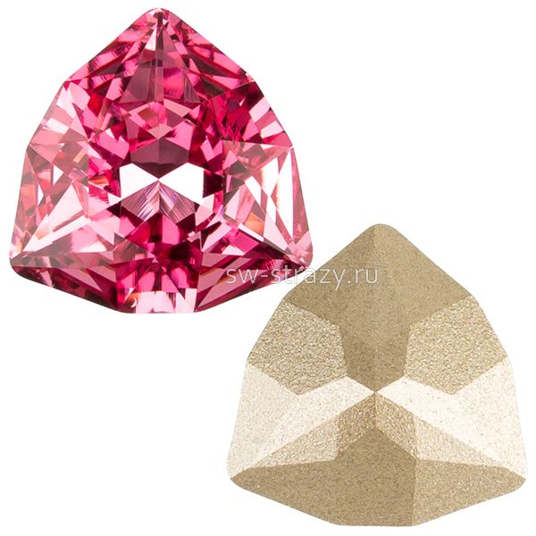 Кристаллы 4706 12 mm Rose